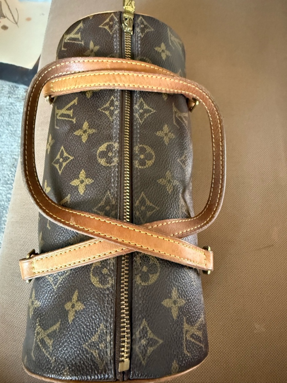 Louis Vuitton Brown Monogram Canvas Papillon 26 Shoulder Bag - Picture 12 of 16